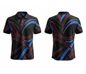 Premium Custom Logo Sublimation Polo Shirt Factory Direct Manufacturer Supplier Durable Stitching for Men Women Youth Quick-Dry - Product Image 4