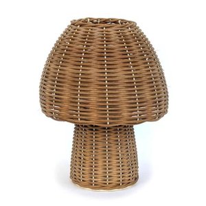 Rattan dinner table <b>light</b> <b>small</b> bedside lamp hand-crafted desk lamps home lighting accessory - Product Image 1