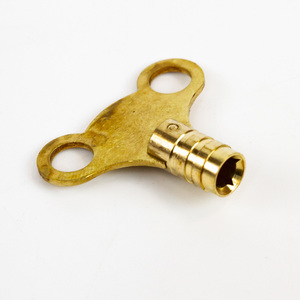 Llave de purga de radiador de latón con cuadrado de 5 mm de diámetro interior, universal para todos los radiadores, llave de ventilación de calefacción, llave de purga de radiador - Product Image 2