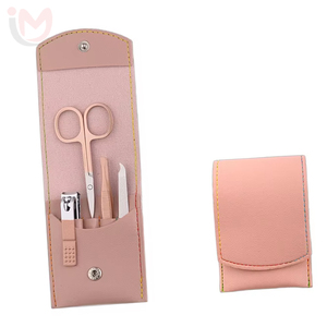 Custom Professional 4 in 1 Multi-Functional 4PCS Stainless Steel <b>Nail</b> Clipper <b>Set</b> Manicure Tools Kit Portable Durable Classic - Product Image 1