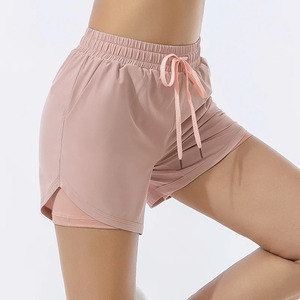 Shorts Deportivos de Verano para Mujer 2 en 1 de Secado Rápido, Shorts para Correr con Calzones Interiores y Bolsillo en la Cintura Elástica - Product Image 6
