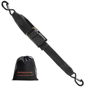 Set di 2 Cinghie di Fissaggio a Cricchetto Retrattili Resistenti 60x60 cm con Ganci a S con Blocco di Sicurezza per Fissaggio Sicuro - Prodotto di Qualità Premium - Product Image 1