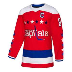 Maillot de hockey sur glace personnalisable, confortable, 100 % polyester, respirant et anti-humidité, idéal pour l'été/le printemps, vêtement de sport Metaverse - Product Image 1