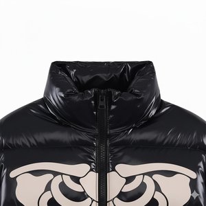 Blouson matelassé à capuche personnalisé pour homme – Manteau d'hiver streetwear avec fermeture éclair frontale, isolé, respirant et en polaire de qualité supérieure - Product Image 5