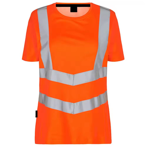 เสื้อยืดแขนสั้นสะท้อนแสงสำหรับงานกลางแจ้ง OEM ปลอดภัย มองเห็นได้ชัดเจน ใช้ได้ทั้งกลางวันและกลางคืน เหมาะสำหรับผู้ชาย ทำงานก่อสร้าง เสื้อทำงานเพื่อความปลอดภัย - Product Image 4