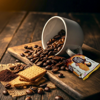 Biscuits au café BRAKA – Un croquant qui réveille les sens, qualité OEM ODM, fabricant vietnamien pour l'exportation