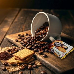 Biscuits aromatisés au café OEM ODM 150g, collations croustillantes, qualité d'exportation, Vietnam - Product Image 2