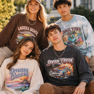 Sudaderas con Estampado Gráfico Extra Grandes Personalizadas al por Mayor para Hombre y Mujer - Fabricante OEM, Proveedor Directo de Fábrica - Product Image 6