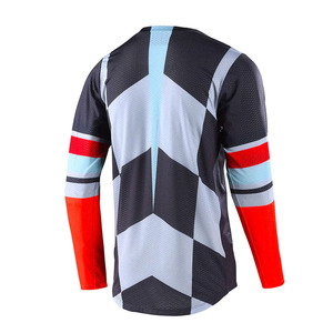 ชุดอุปกรณ์มอเตอร์ครอสแบบ OEM สีดำสไตล์เรโทร เสื้อเจอร์ซีย์และกางเกงขายส่ง ชุดแข่งออฟโรด - Product Image 6