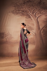 Indian Traditional Ethnic Printed Designer <b>Saree</b> for Casual Daily Wear and Festive Function for Women Fancy Trendy Outfit - Product Image 4