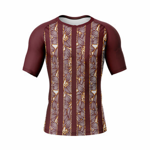 เสื้อแรชการ์ดแขนสั้นคุณภาพสูงสำหรับผู้ชาย พิมพ์ลายได้ตามสั่ง ฟังก์ชั่นหลากหลาย รุ่นใหม่ล่าสุดปี 2026 ขายส่งแบบ OEM ราคาดีที่สุด - Product Image 6