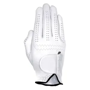 Wholesale Winter Men's Custom Logo Full Color Sheepskin Cabretta Leather Left Hand Golf Gloves <b>Velcro</b> <b>Strap</b> Lightweight - Product Image 3