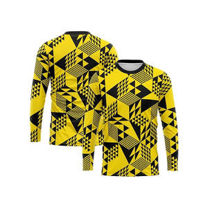 เสื้อยืดกีฬาแขนยาวแบบกำหนดเองสำหรับการฝึกซ้อมบาสเกตบอล ฟุตบอล และซอคเกอร์ สำหรับผู้ใหญ่และเด็ก - Product Image 1