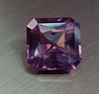Alexandrite rose taille coussin, pierre précieuse naturelle en vrac, certifiée par un tiers, pierre à changement de couleur pour bijoux, qualité excellente, rare, livraison gratuite