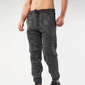 Pantalon de jogging droit et léger en toile noire respirante à séchage rapide pour l'entraînement de football, avec cordon de serrage et taille élastique - Product Image 2