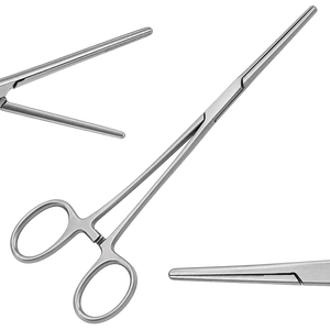 คีมจับเนื้อเยื่อ Rochester Carmalt Forceps ทำจากเหล็กกล้าไร้สนิม สำหรับการผ่าตัดและการใช้งานทางสัตวแพทย์ เพื่อการหนีบและจัดการเนื้อเยื่อ - Product Image 1