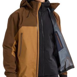เสื้อแจ็คเก็ตซอฟต์เชลล์ผู้ชายแบบสั่งทำพิเศษ ปี 2026 กันลม กันน้ำ เป็นมิตรกับสิ่งแวดล้อม ผ้าแคนวาส คอตั้ง มีฮู้ด เสื้อโค้ทฤดูหนาวสำหรับทำงานช่วงปีใหม่ - Product Image 4