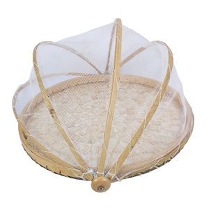 กรอบไม้ไผ่แบบพับได้ทำด้วยมือเป็นมิตรกับสิ่งแวดล้อม MDF capiz แบบฝังโมเสคฝาปิดตาข่ายเครื่องมือพิเศษสำหรับตกแต่งบ้าน - Product Image 4