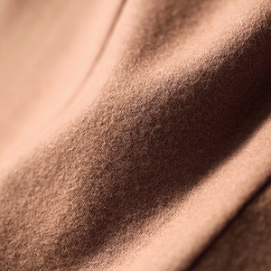 Jupe plissée en maille unie taille haute coupe trapèze pour femme, longueur genou, couleur camel, idéale pour l'automne et le bureau - Product Image 6