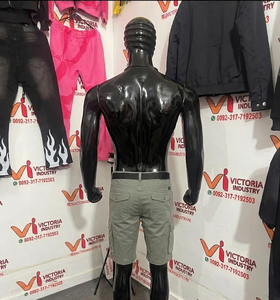 กางเกงขาสั้นคาร์โก้ผู้ชายไซส์ใหญ่ ความยาวครึ่งน่อง สไตล์ลำลอง มีกระเป๋าหลายช่อง ผ้าฝ้ายทวิลล์ สำหรับฤดูร้อน รุ่นใหม่ เหมาะสำหรับใส่ไปชายหาด - Product Image 2