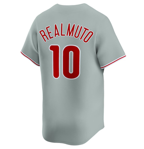 Camisetas de Béisbol al por Mayor para Adultos # 10 J.T. Camiseta Realmuto para Hombre de Filadelfia - Product Image 2