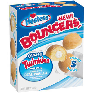 Hostess Bouncers Glazed Chocolate DING DONGS, Paquete de 5 Pasteles - Product Image 2