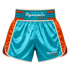 Nouveaux shorts de boxe personnalisés avec logo imprimé, respirants et confortables, shorts de Muay Thai - Product Image 5