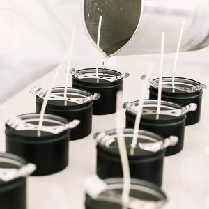Boîte de 24 bougies légères en métal pour kits de fabrication de bougies DIY - Product Image 3