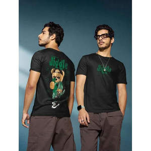 Camiseta Casual con Cuello Redondo y Estampado Gráfico para Hombre, para Uso Diario - Product Image 4