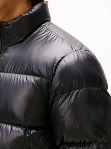 New Trendy Style Winter Windproof Warm Stand Collar Puffer <b>Jacket</b> for Men Outdoor Men's Shiny Down Luxury Bubble <b>Jacket</b> For Men - Product Image 5
