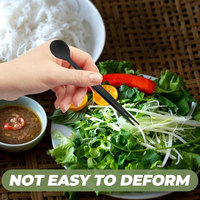 Cuillère-pince personnalisée double fonction en acier inoxydable, légère, de haute qualité, résistante au lave-vaisselle et au four, pour soins personnels, durable