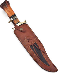 Cuchillos Bowie de Supervivencia para Exteriores, Cuchillo de Hoja Fija para Caza, Cuchillos Bowie Personalizados de Acero Inoxidable, Cuchillo para Camping y Actividades al Aire Libre - Product Image 5