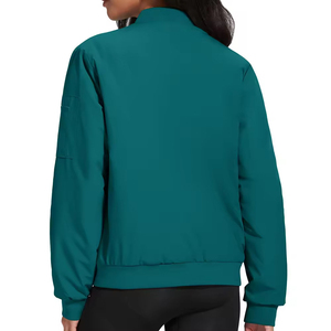 Chaqueta Bomber Ligera de Moda para Mujer al por Mayor, Cortavientos Casual con Cremallera, Abrigo de Piloto Ajustado, Prenda Exterior Estilo Universitario para Primavera - Product Image 2