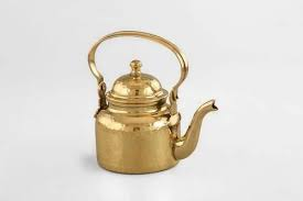 Brass Tea Kettle Vintage Brass Teapot Handmade Water <b>Pot</b> for Kitchen Dining and Home Decoration - Product Image 2