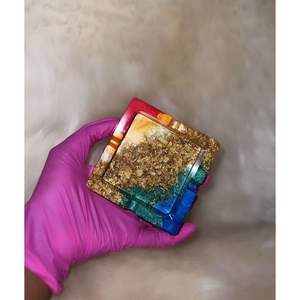 Cenicero de Resina de Lujo Exclusivo, Moderno y Decorativo, Porta Cigarrillos Ecológico, Duradero y de Primera Calidad, Bandeja de Mesa para el Hogar - Product Image 2