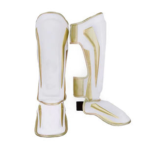 Protections de tibia respirantes pour MMA |   Protection Professionnelle des Jambes pour le Kickboxing |   Personnalisation de la marque disponible, fournisseur en gros OEM ODM - Product Image 1