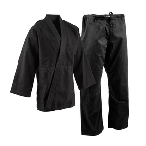 Pantalones de MMA Negros para Hombre con Ribete Rojo, Ajuste Regular Elástico, Ropa Deportiva - Product Image 6