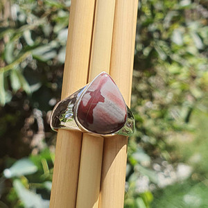 Australian Noreena Jasper Wide Band Fine <b>Toe</b> <b>Ring</b> for Men Gold Pear Gemstone Engagement Jewelry for Weddings Parties Mom's Gift - Product Image 5