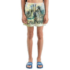 2025 Customized Logo 18 Colors Solid <b>Men's</b> Board Shorts Eco-Friendly Breathable Knee Length Quick Dry Outdoor Beach Swim <b>Trunks</b> - Product Image 1