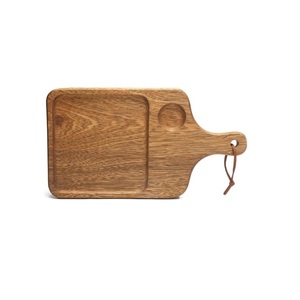 Planche à découper en bois massif naturel faite à la main, planche à découper rustique, planche de service de cuisine avec poignée pratique et surface durable - Product Image 5