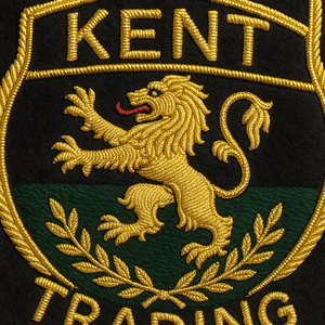 Écussons brodés sur mesure de qualité supérieure avec fils métalliques pour blazers, emblèmes de clubs et uniformes, fixation par épingle de sûreté - Product Image 3