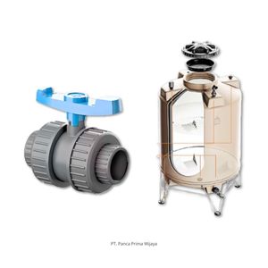 1 Inch Plastic Ball Valve With <b>Clamp</b> Connection For Water Normal Temperature Use Manual Operation EPDM Seal - Product Image 6