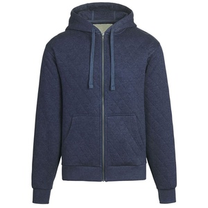 Sweat à capuche épais et chaud pour homme avec fermeture éclair intégrale – Idéal pour l'hiver et les activités décontractées en extérieur - Product Image 4