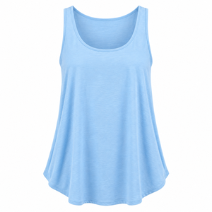 Camiseta sin mangas para mujer, top deportivo sin mangas para correr, en venta, buena calidad, material de algodón y poliéster, camisetas y chalecos para mujer. - Product Image 3