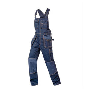 Light Gray Polyester <b>Waterproof</b> Breathable CE Certified Unisex <b>Work</b> Coverall Multi Pocket Adjustable Strap Abrasion Resistant - Product Image 5