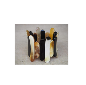 Bracelet en corne fait main moderne et écologique, qualité standard, tendance pour filles, idéal pour les mariages et les fêtes - Product Image 4