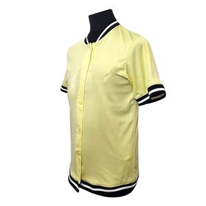 Custom Digital Printed Pinstripe Polyester Baseball Jerseys Sleeveless V-Neck Team Name Logo Customization <b>Athletic</b> Fit Men's - Product Image 3