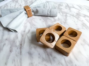 Handcrafted Wooden Napkin <b>Ring</b> Wholesale Price Handmade Napkin Holder Set for Dining Table Decor and Events - Product Image 5