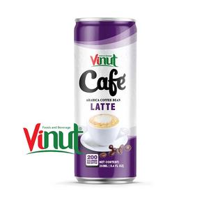 เครื่องดื่มกาแฟกระป๋อง 250 มล. อาราบิก้าและโรบัสต้า คาปูชิโน่ รับผลิตแบบ OEM ODM แบรนด์ส่วนตัว - Product Image 6