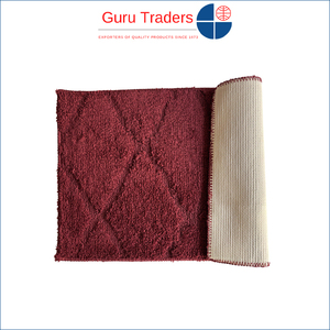 Tapis de bain en microfibre antidérapant avec support en gel, qualité inégalée, disponible pour l'exportation mondiale depuis l'Inde - Product Image 2